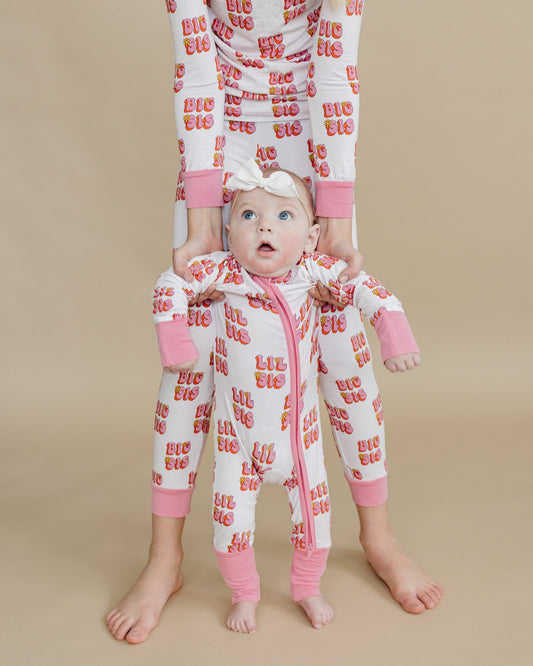 Lil Sis Bamboo Zip Romper