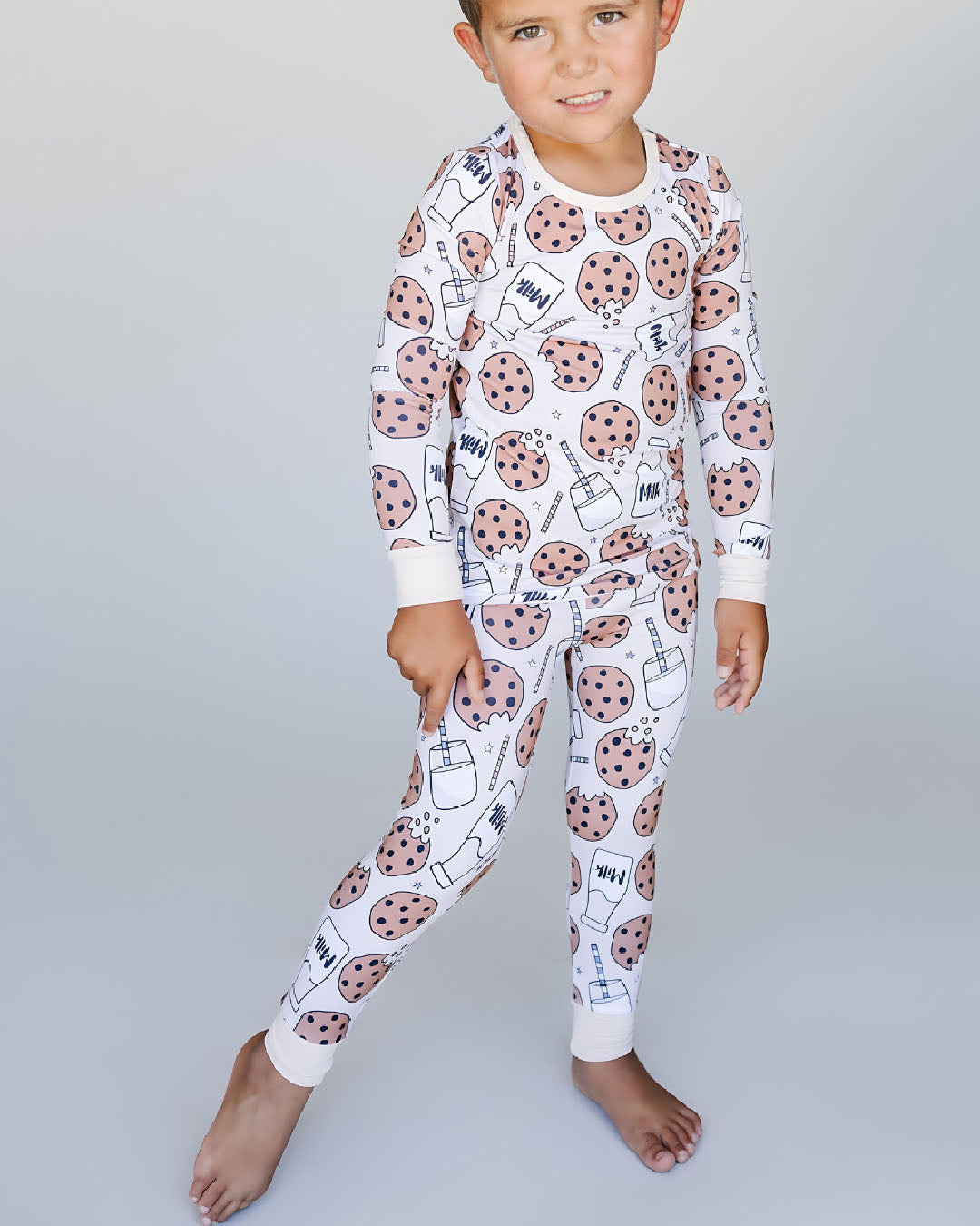 Milk & Cookies Bamboo Two Piece Set