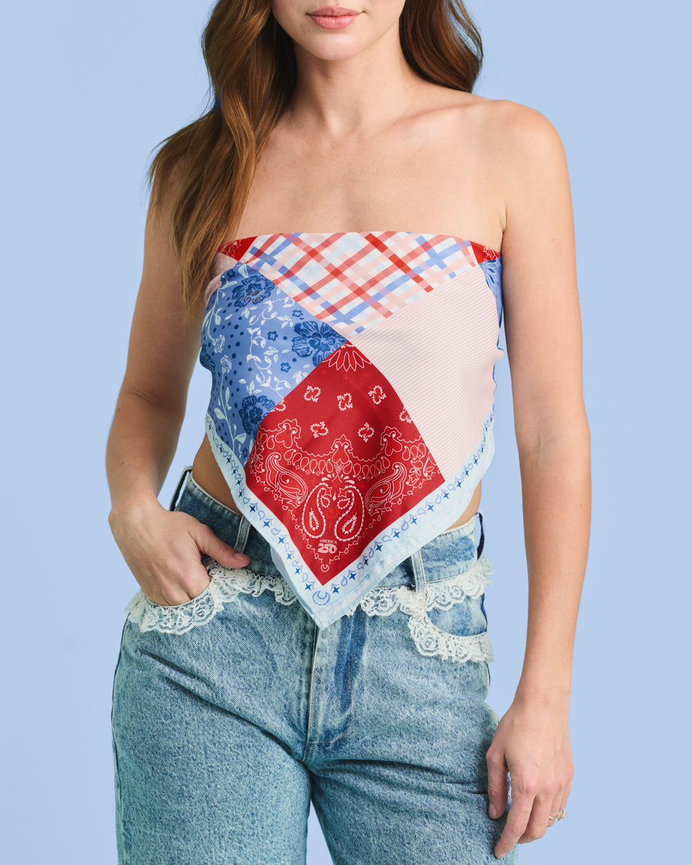 America Headscarf - square headscarf