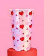 Lucky in Love Cups - 16 plastic cups