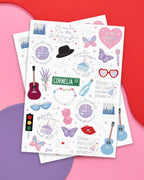 Birthday Era Tats - 50 temporary tattoos