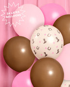 Cowgirl Balloons - 24 latex balloons