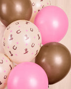 Cowgirl Balloons - 24 latex balloons