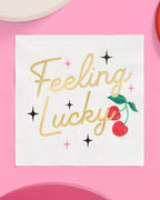 Feeling Lucky Napkins - 25 paper napkins