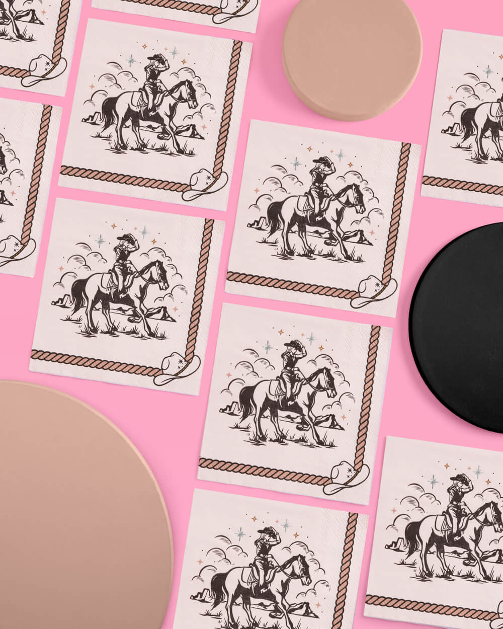 Texas Hold 'Em Napkins - 25 paper napkins