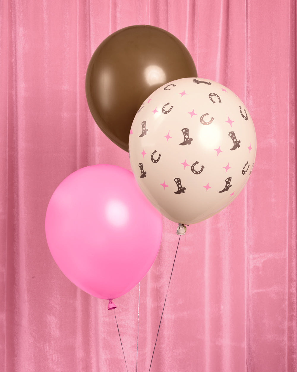 Cowgirl Balloons - 24 latex balloons