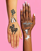 Texas Hold 'Em Tats - 50 temporary tattoos