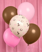 Cowgirl Balloons - 24 latex balloons