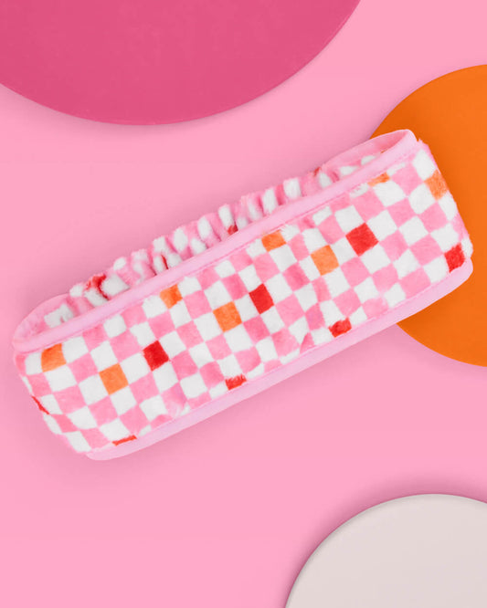 Fuzzy facial headband