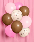 Cowgirl Balloons - 24 latex balloons