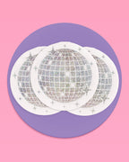 Shimmer Disco Napkin - 25 foil napkins