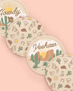 Wild Wild West Plates - 24 paper plates