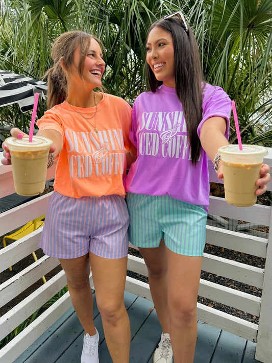 Sunshine & Iced Coffee PUFF T-Shirt