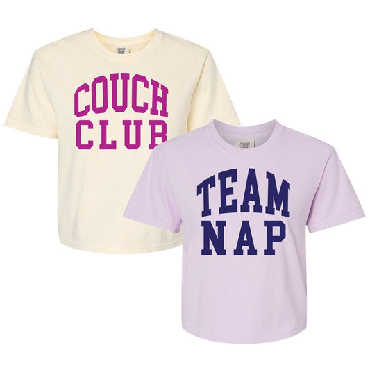 Team Nap/Couch Club Boxy T-Shirt