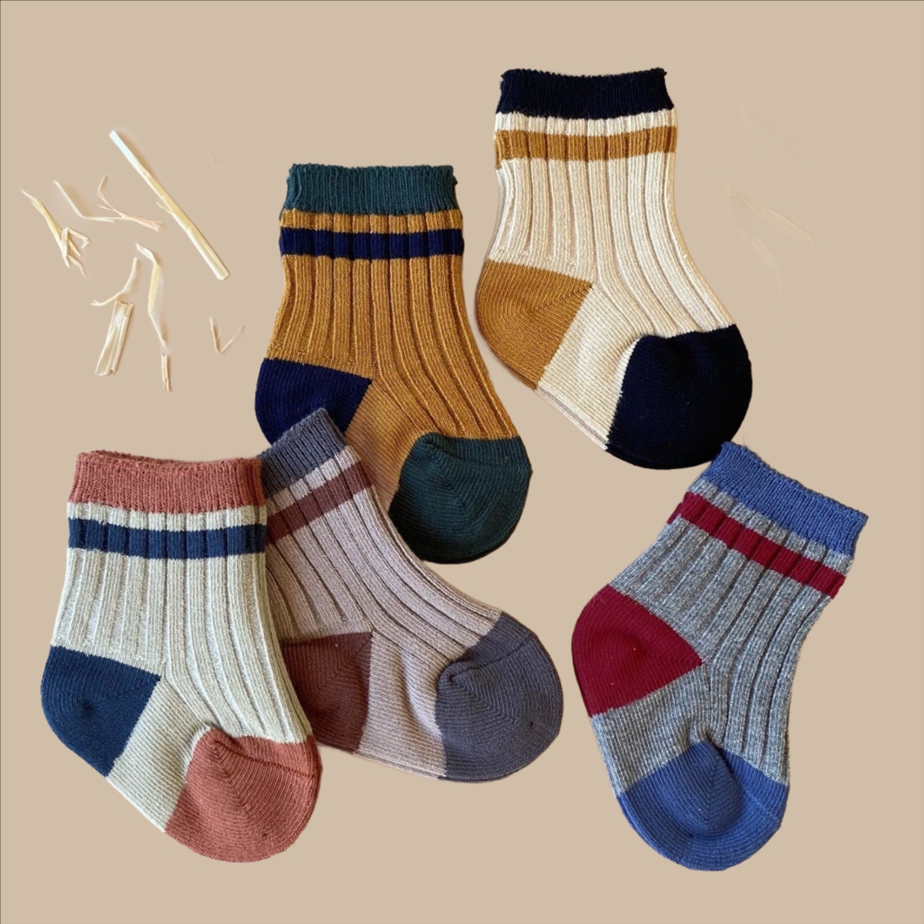 Retro Crew Socks
