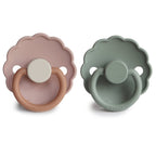 FRIGG Daisy Silicone Pacifier 2-Pack