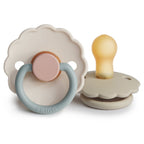 FRIGG Daisy Natural Rubber Pacifier 2-Pack