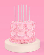 Shimmer Candles - iridescent glitter candles